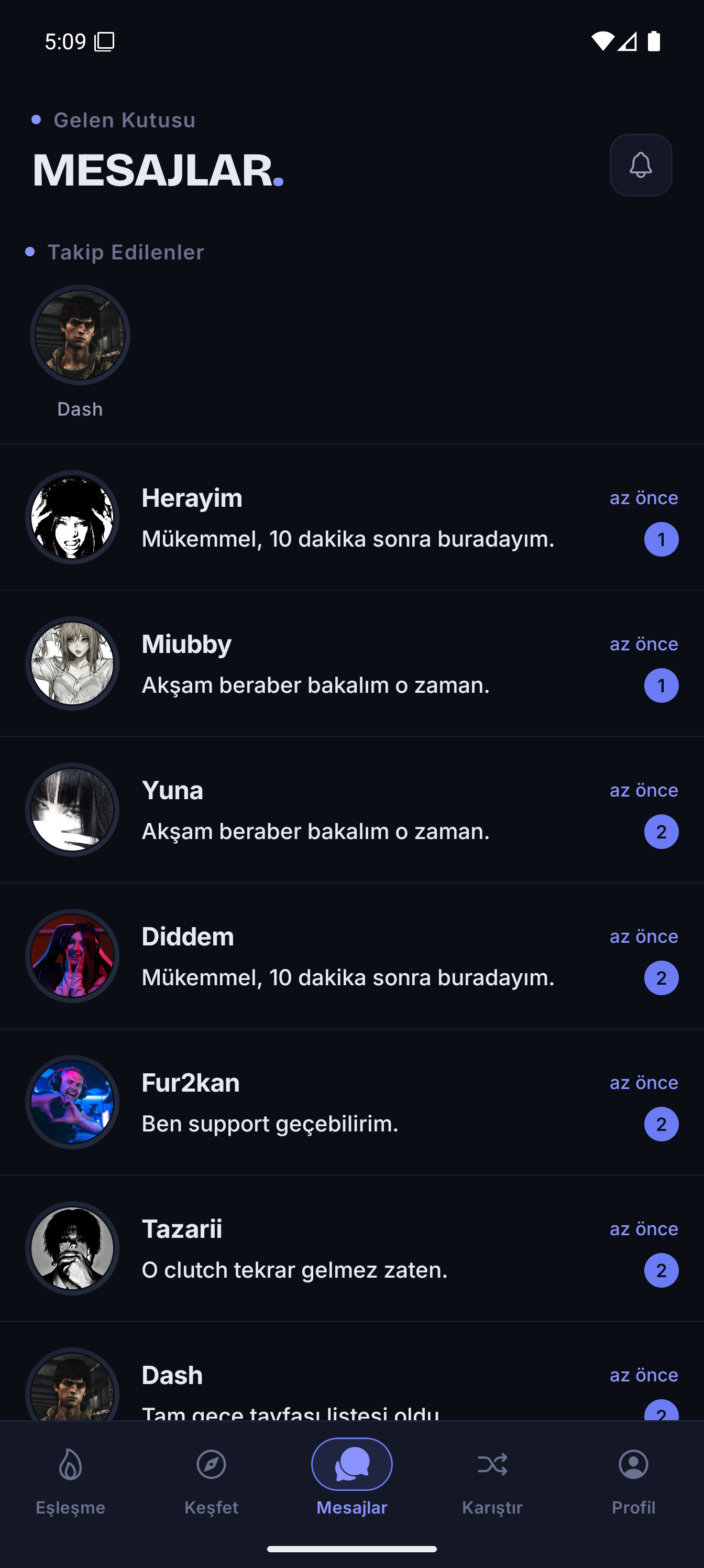 Dolu mesaj kutusu